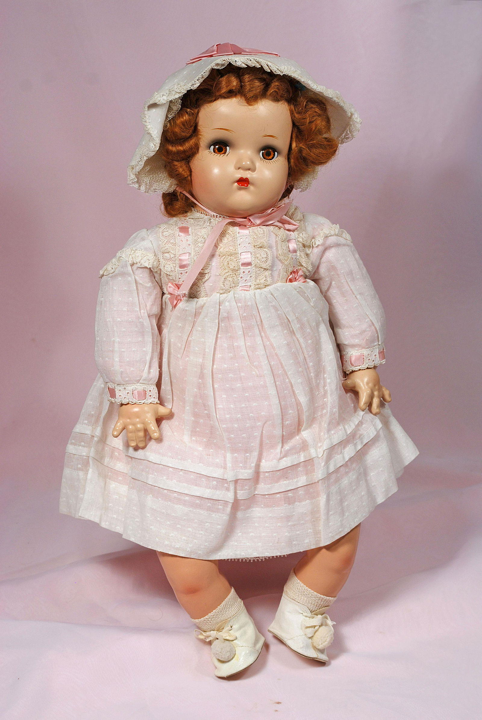 ALEXANDER 1949 HARD PLASTIC BABY GENIUS (1 of 1)