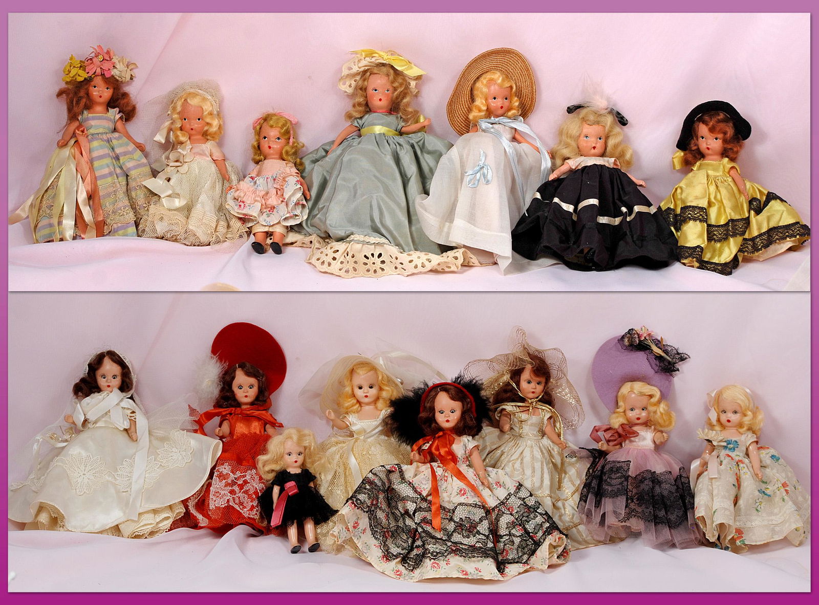 FIFTEEN NANCY ANN STORY BOOK DOLLS (1 of 3)