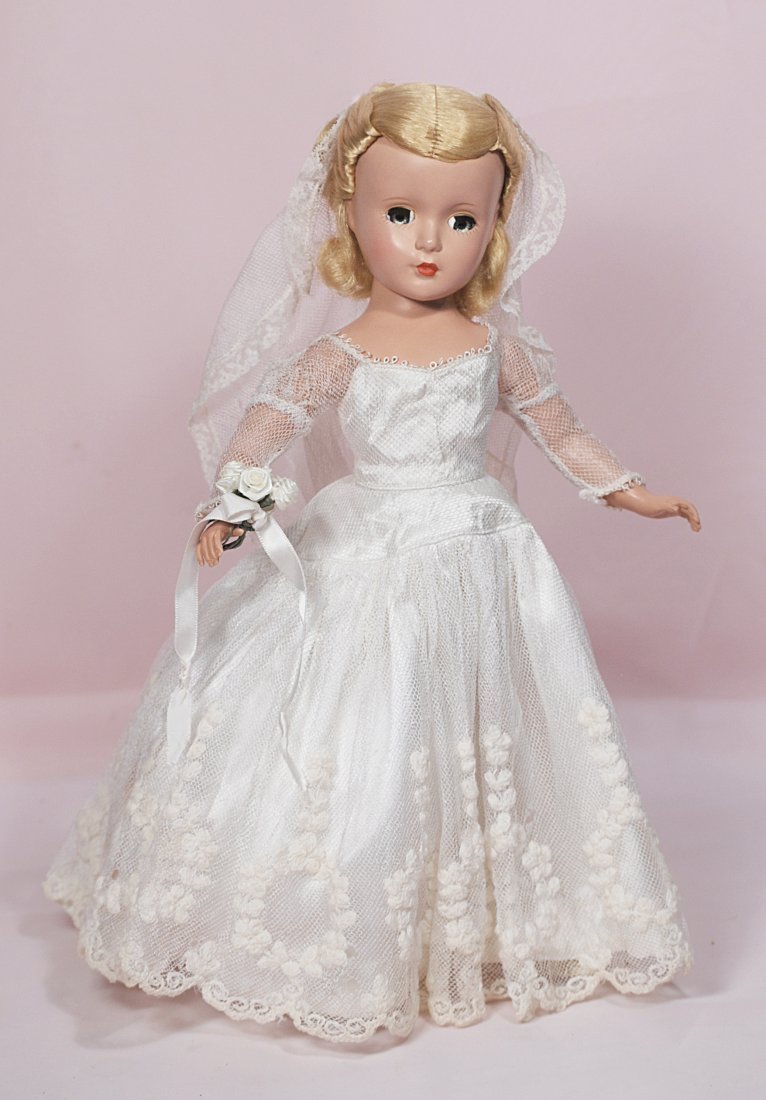 ALEXANDER HARD PLASTIC MARGARET ROSE IN BRIDAL WREATH (1 of 2)