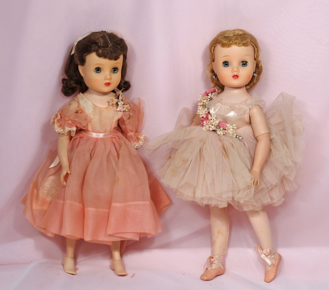 TWO ALEXANDER ELISE DOLLS (1 of 1)