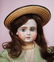 EARLY FRENCH-LOOK SONNEBERG BISQUE DOLL - 2