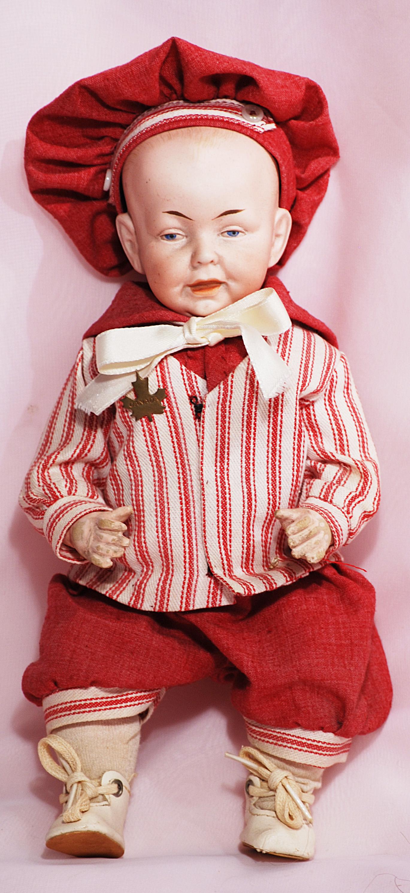 GERMAN BISQUE CHARACTER BABY (1 of 1)