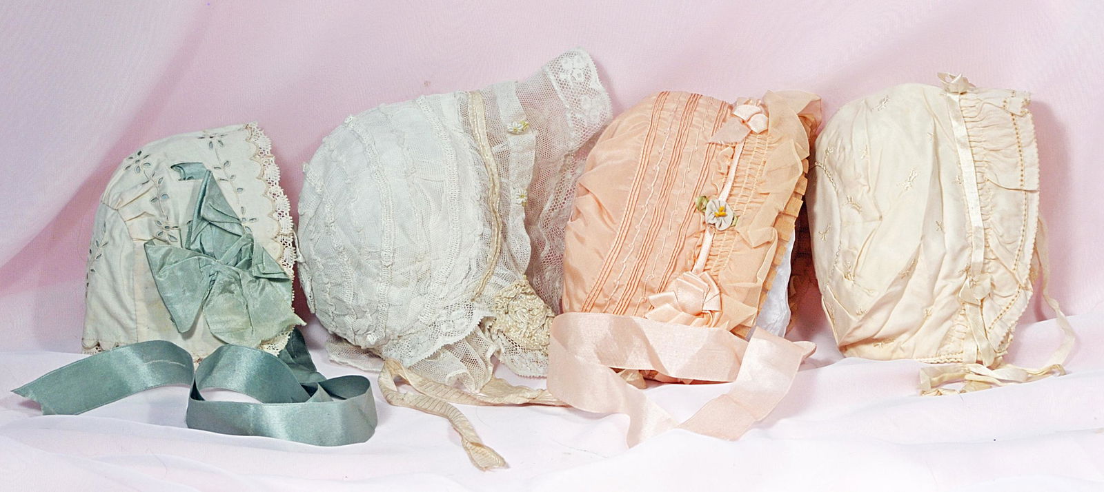 FOUR DOLL BONNETS (1 of 1)