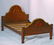 VICTORIAN WALNUT DOLL BED