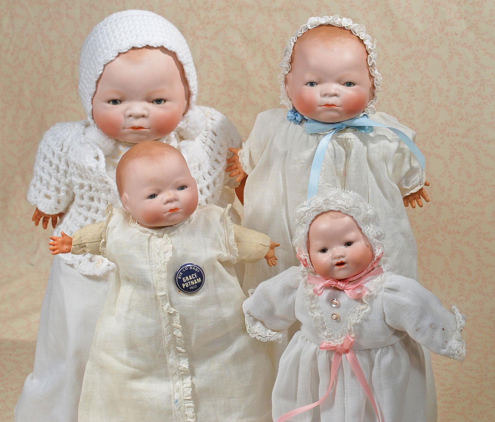 FOUR GERMAN BISQUE BABIES (1 of 1)