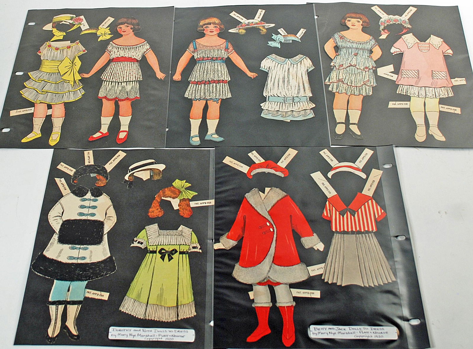 BETTY AND JACK PAPER DOLLS BY MARY NYE MARSHALL &: BETTY AND JACK PAPER DOLLS BY MARY NYE MARSHALL & JAYNE’S ADVERTISEMENT PAPER DOLLS. Betty and Jack dolls are 10" paper dolls featuring one boy and three girls, designed by Mary Nye Marshall, circa
