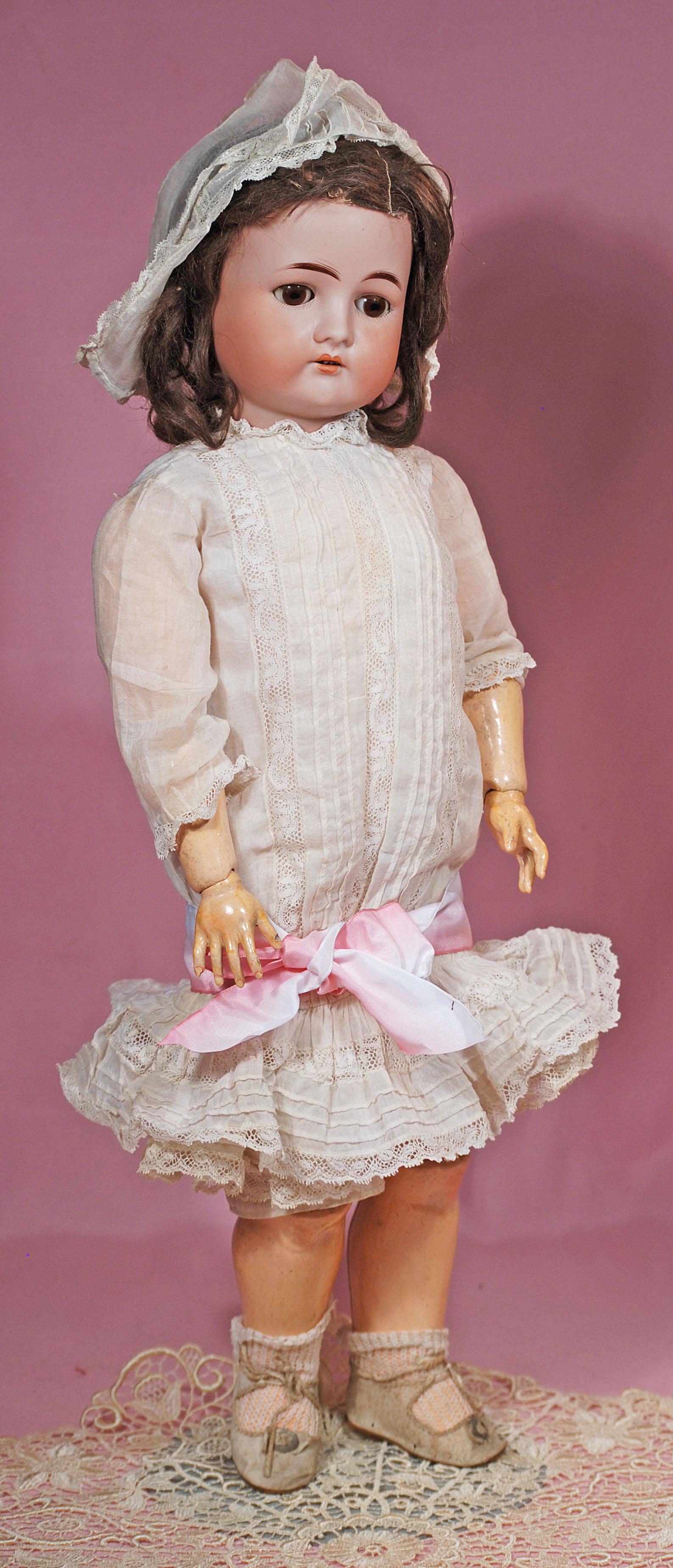 GERMAN BISQUE CHILD BY DRESSEL (1 of 2)