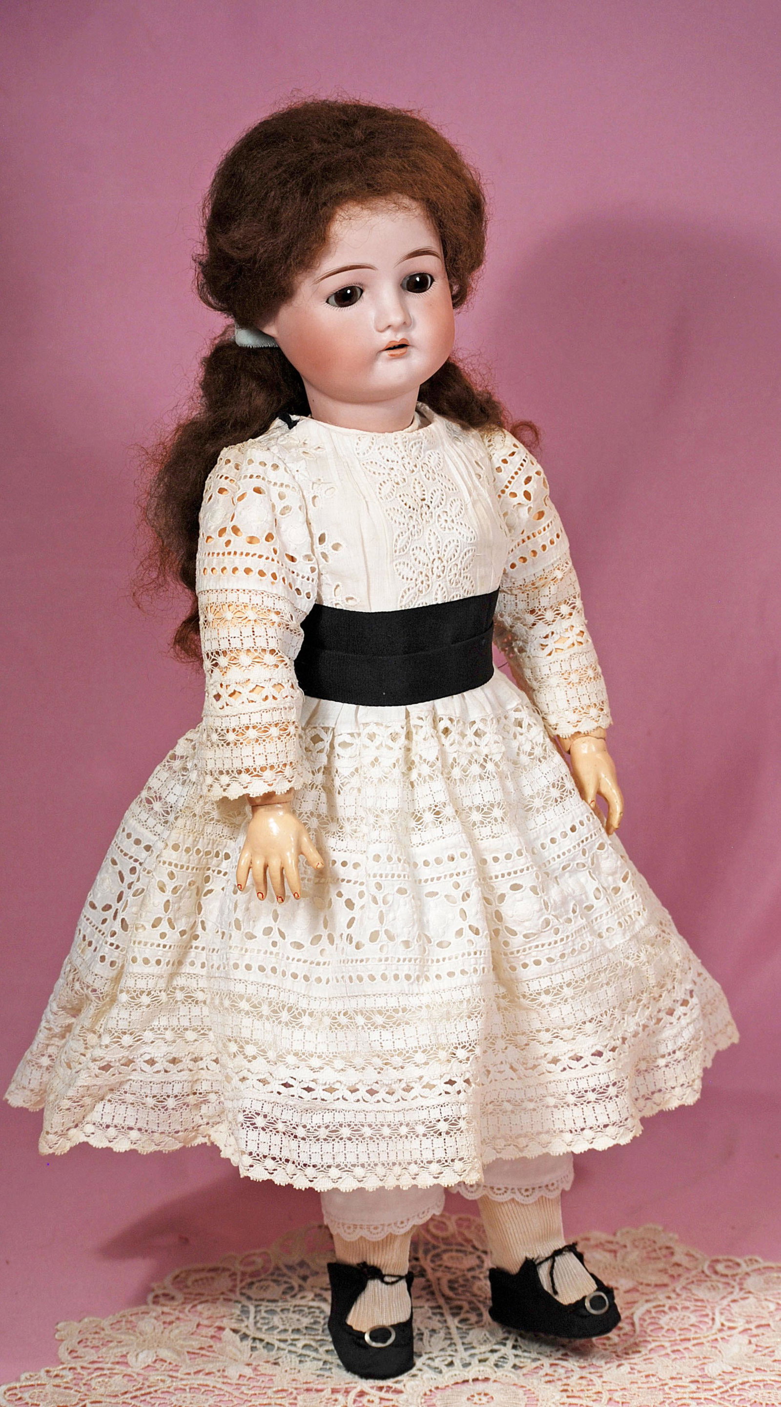 GERMAN BISQUE CHILD BY DRESSEL. (1 of 2)