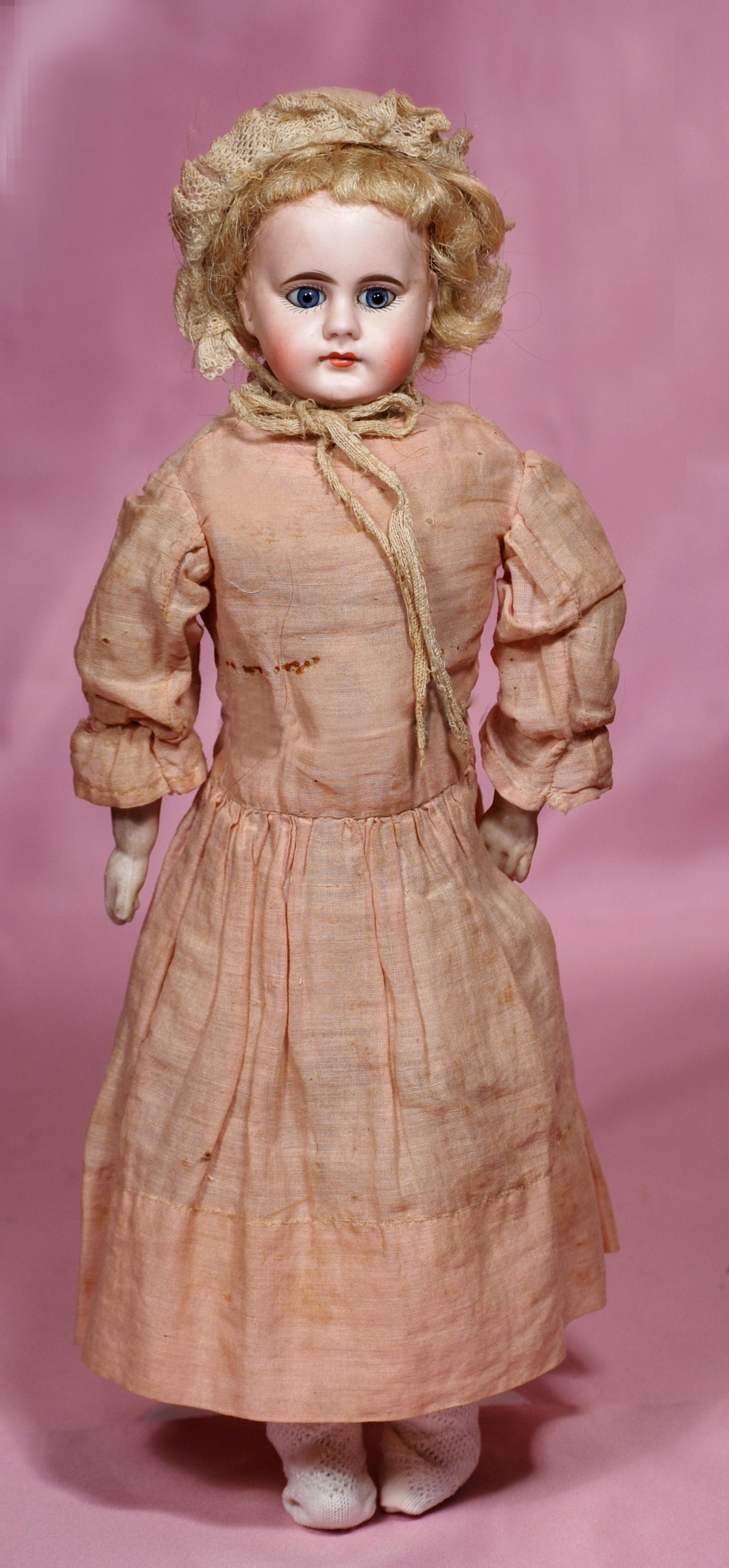 GERMAN BISQUE CLOSED-MOUTH DOLL (1 of 2)