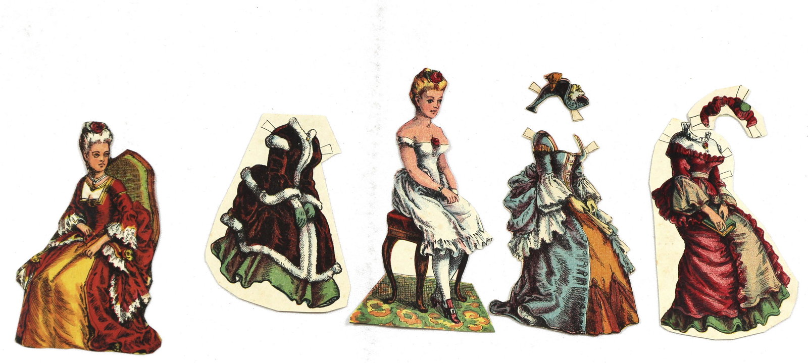 MCLOUGHLIN PENNY PAPER DOLLS MULLIGAN GUARD AND HUMPTY (1 of 3)