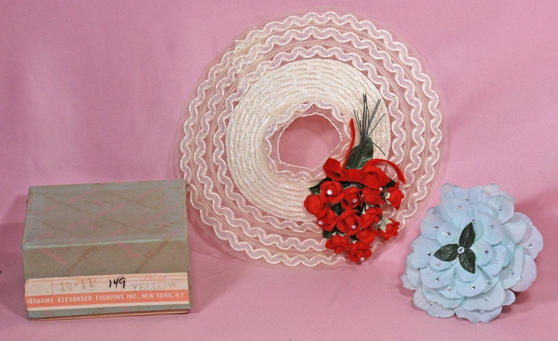 ALEXANDER HAT BOX AND TWO HATS. (1 of 1)