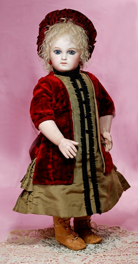 EARLY JUMEAU LUXURY PORTRAIT BEBE WITH SPLENDID EYES. (1 of 2)