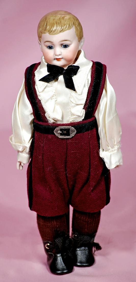 PETITE GERMAN BISQUE AMERICAN SCHOOL BOY. (1 of 1)