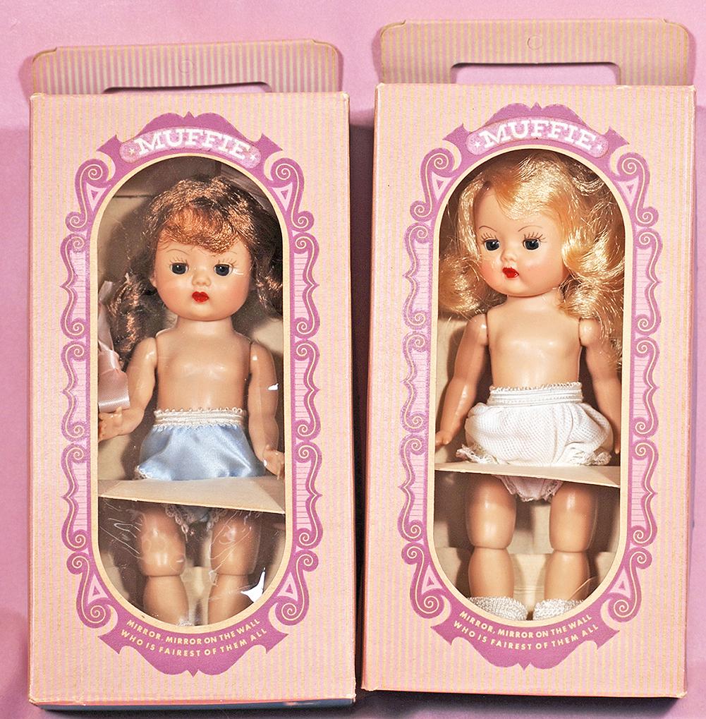 TWO MUFFIE BY FAIRYTALE DOLLS. (1 of 1)