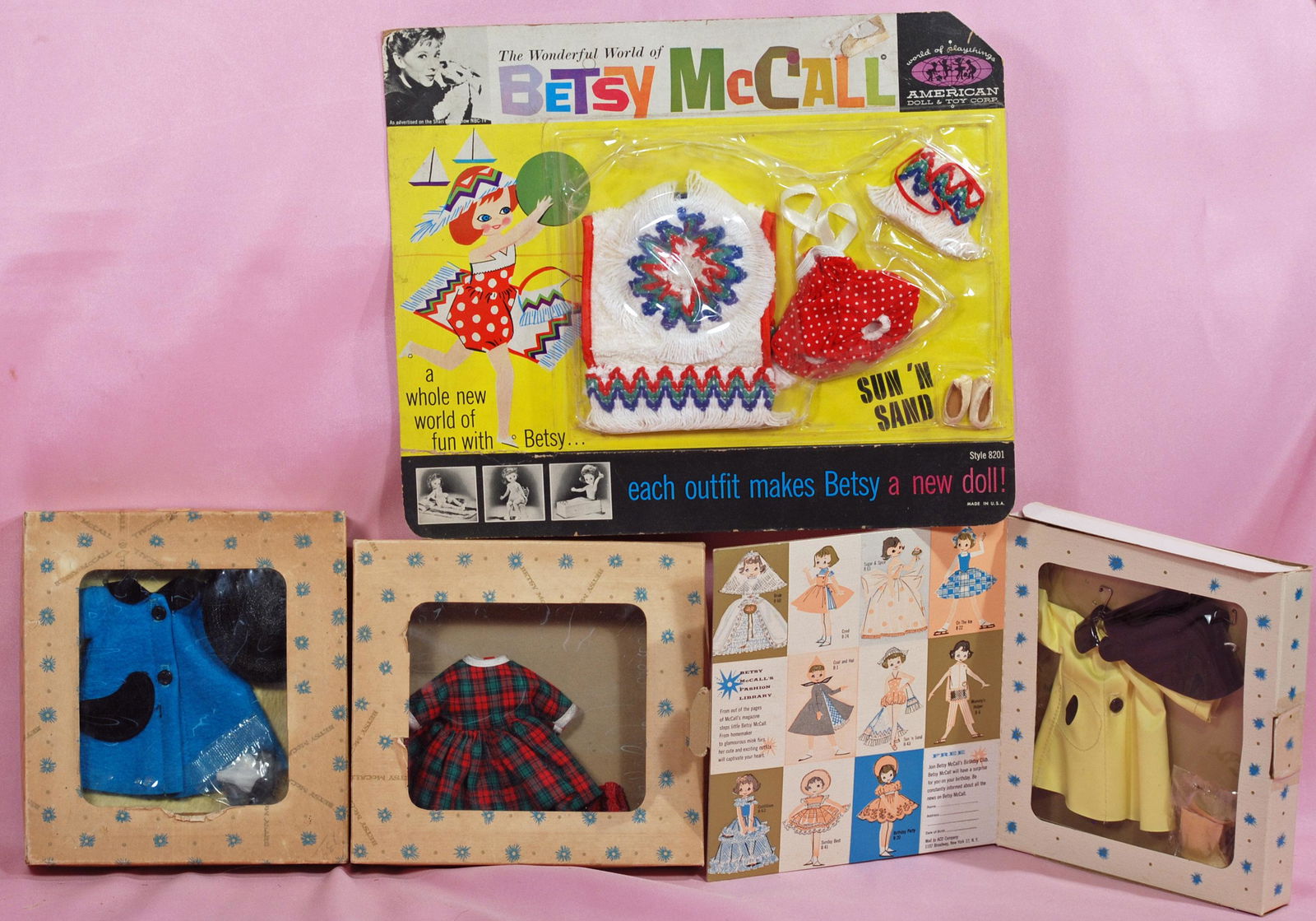 FOUR AMERICAN CHARACTER BETSY MC CALL FASHION IN (1 of 1)