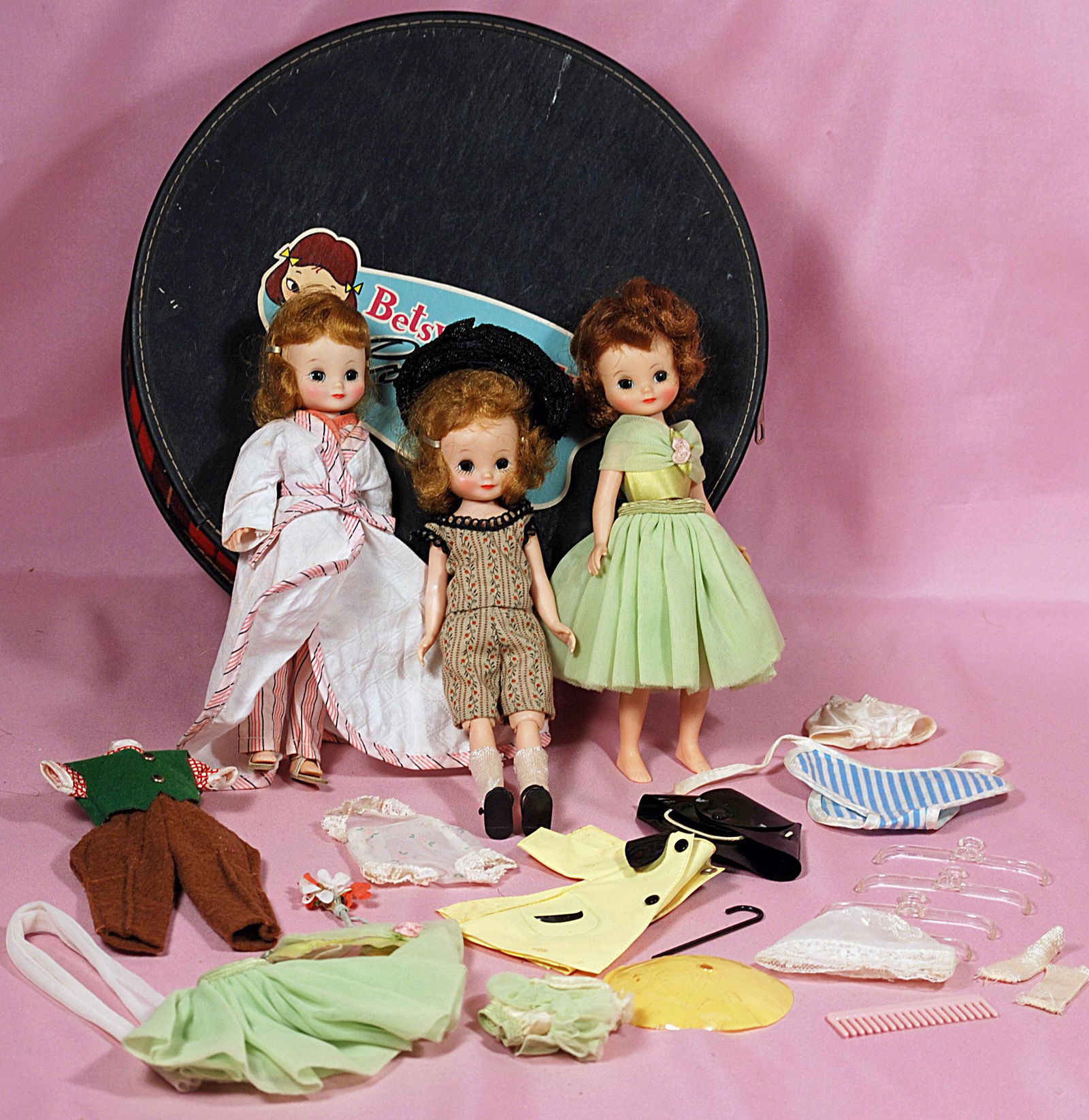 THREE AMERICAN CHARACTER BETSY MC CALL DOLLS WITH (1 of 1)