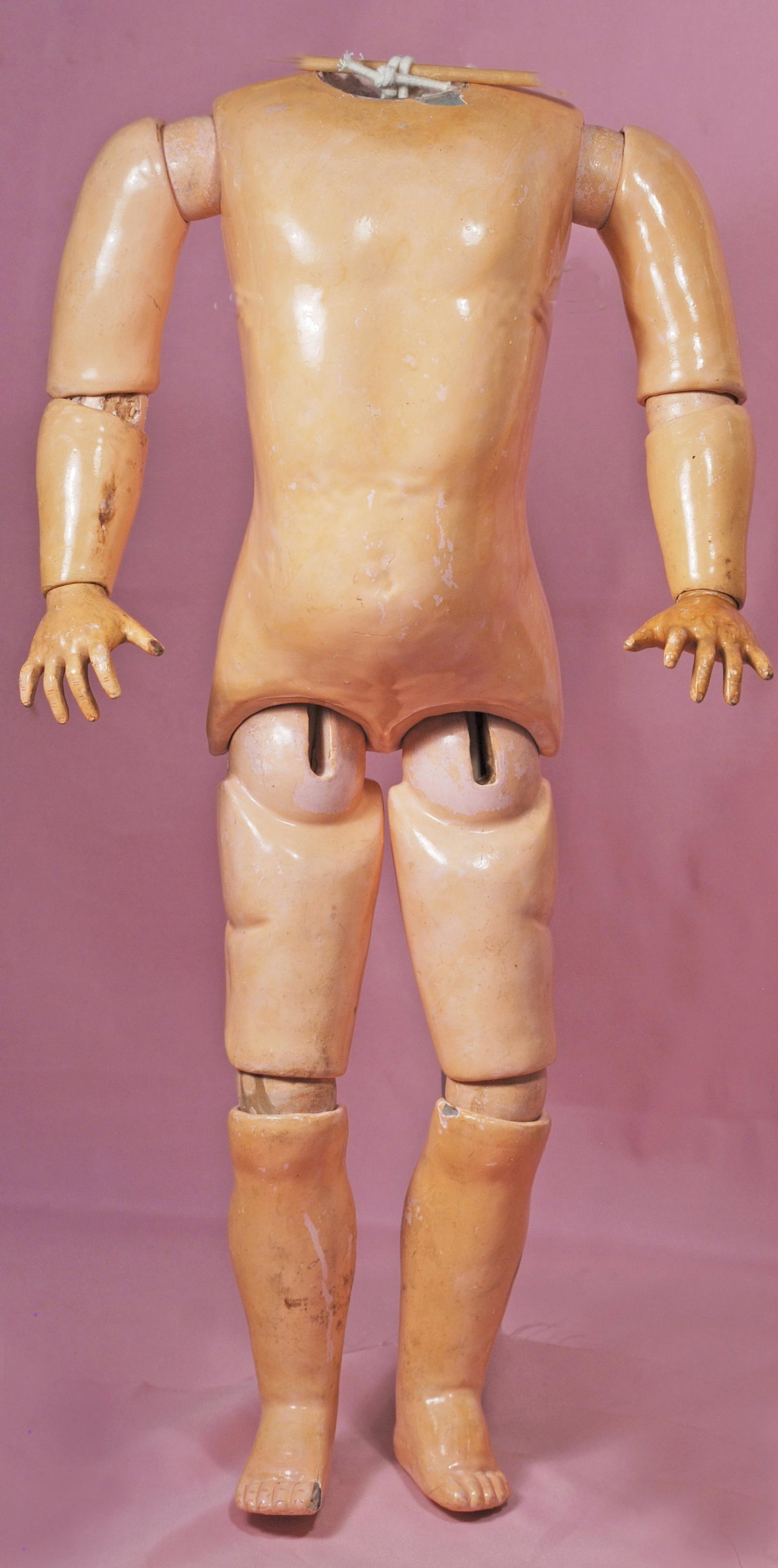 GERMAN COMPOSITION BALL-JOINTED DOLL BODY (1 of 1)