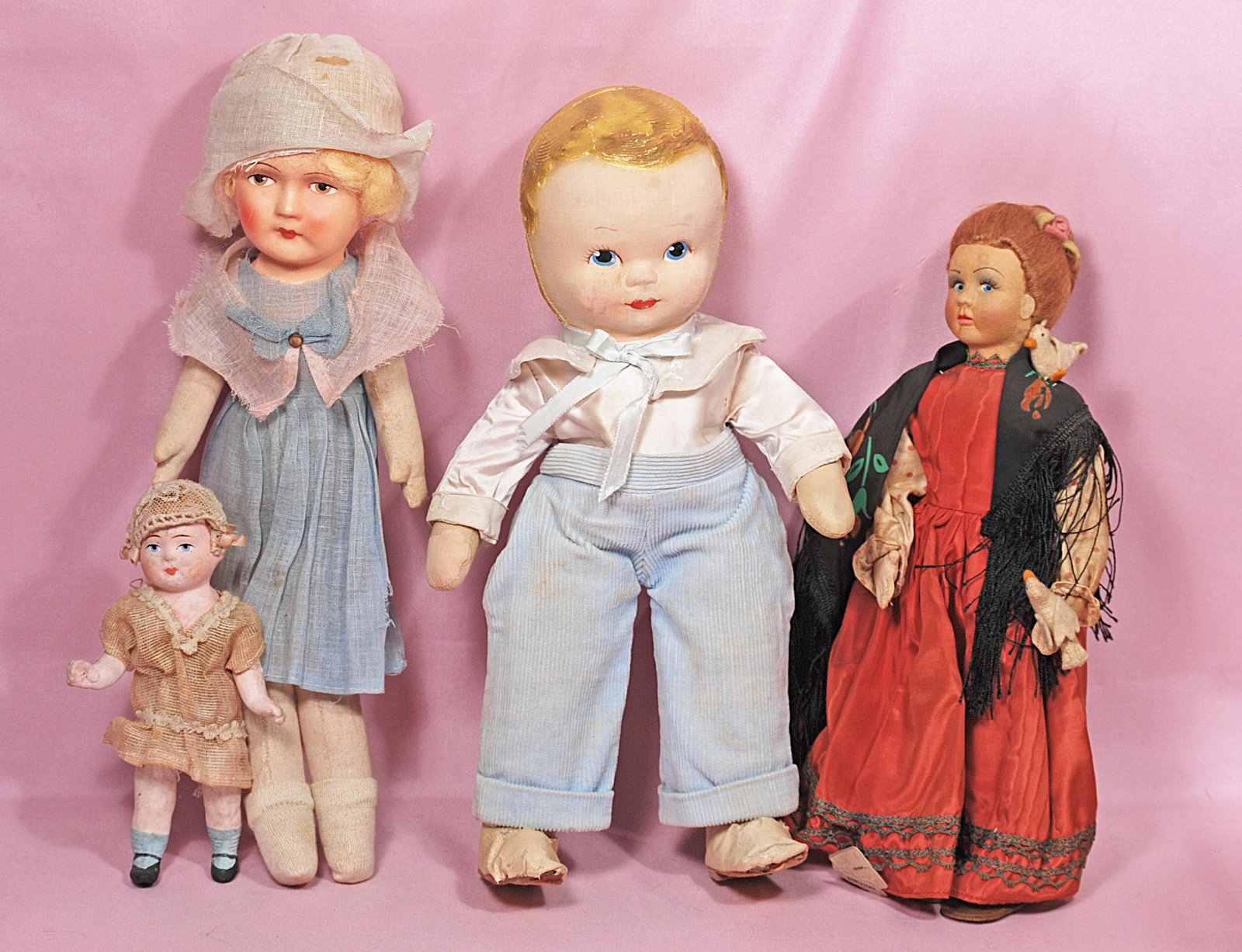 FOUR ASSORTED DOLLS (1 of 1)