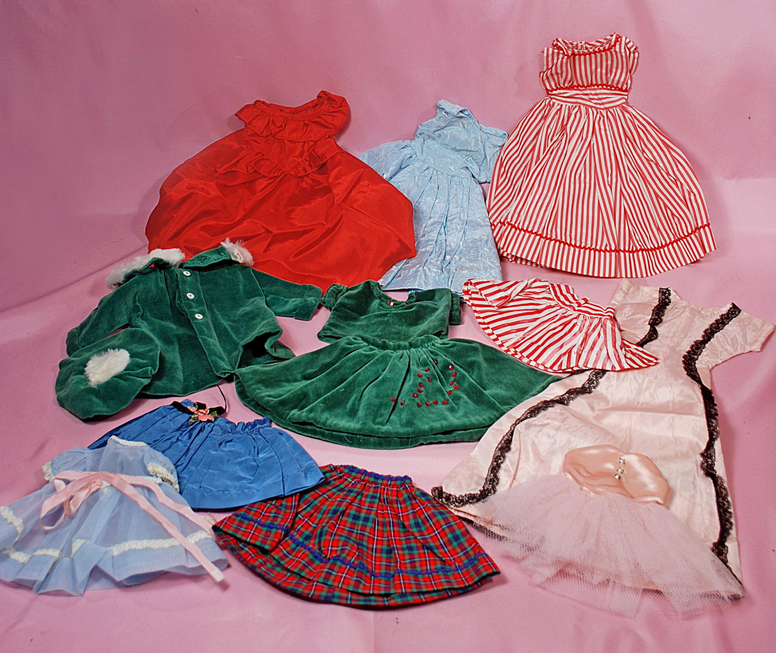 LOT OF DOLL CLOTHING (1 of 1)