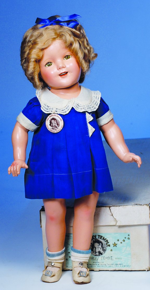SHIRLEY TEMPLE IN "POOR LITTLE RICH GIRL" COSTUME;