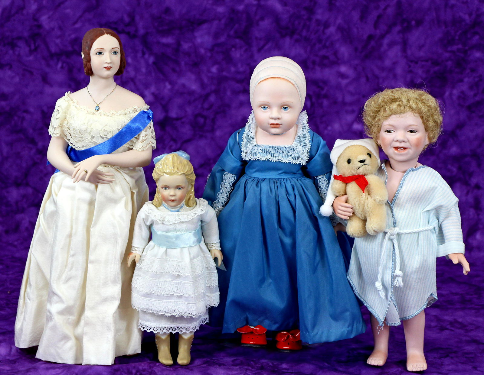 FOUR UFDC SOUVENIR DOLLS (1 of 1)