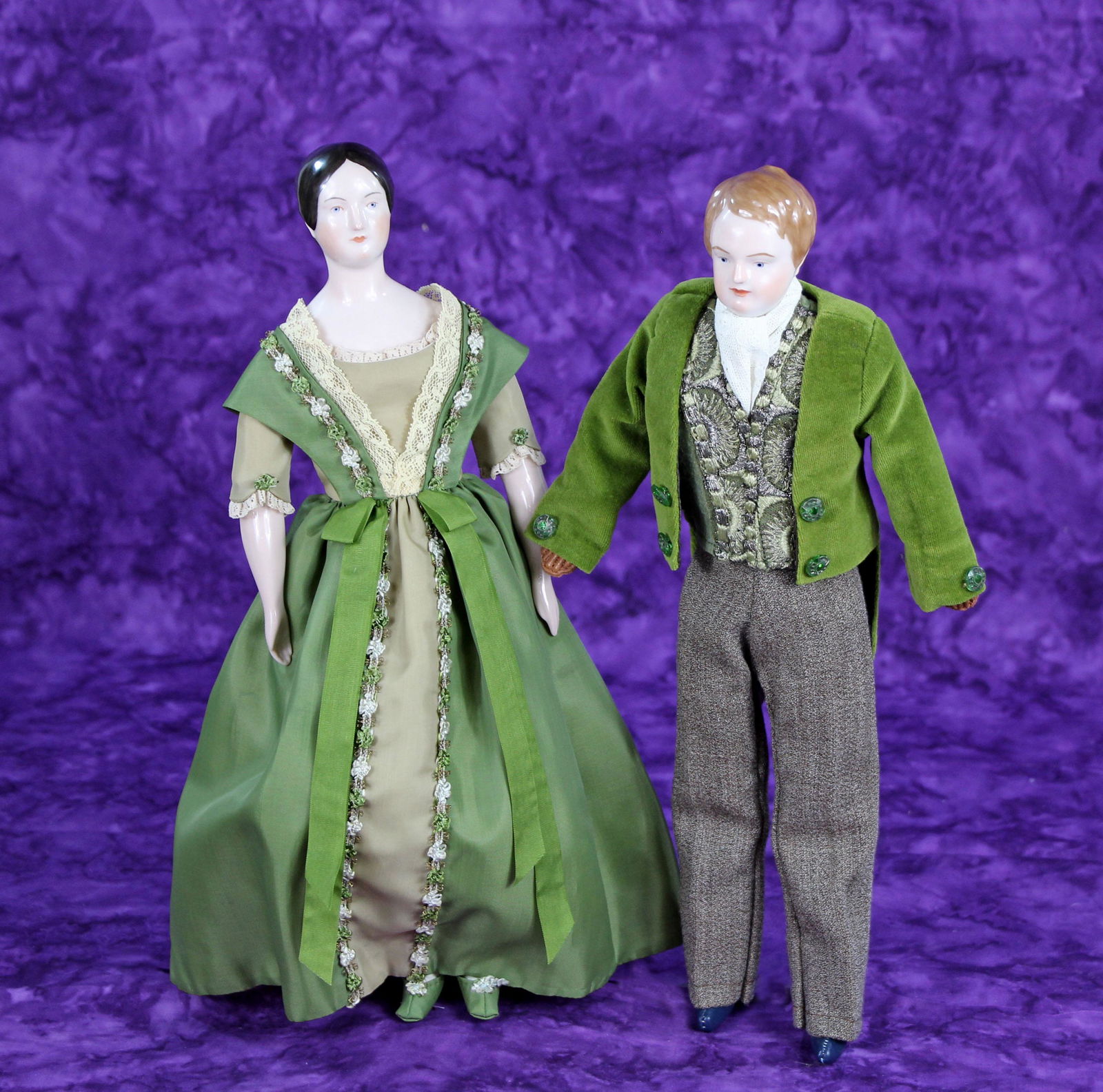 RARE RE-ISSUE ROYAL COPENHAGEN CHINA DOLLS (1 of 1)