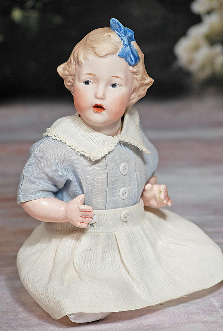 RARE GERMAN BISQUE CHARACTER KNOWN AS “SINGING HEUBACH” (1 of 2)