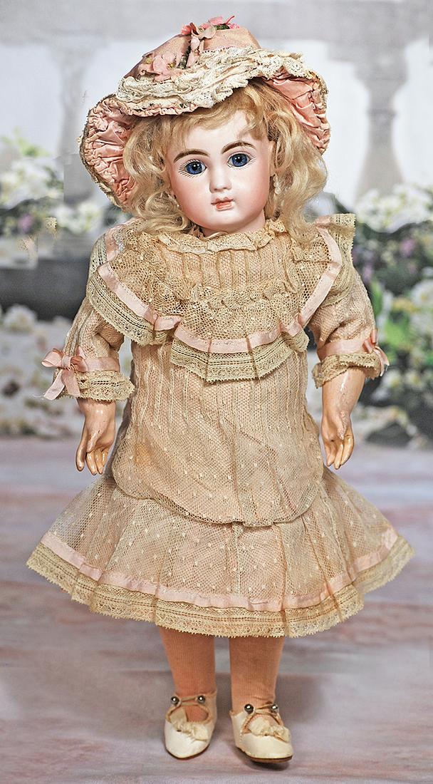 PRECIOUS BISQUE STEINER FIGURE “A” BEBE WITH AU NAIN (1 of 2)