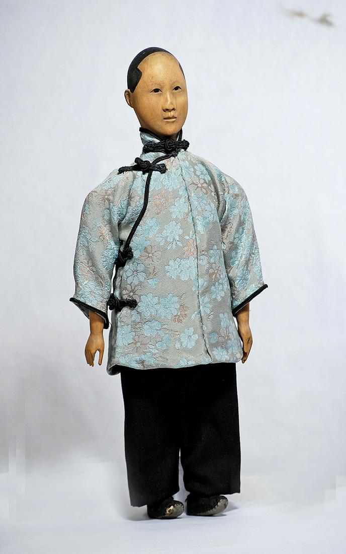 DOOR OF HOPE CARVED WOODEN DOLL (1 of 1)