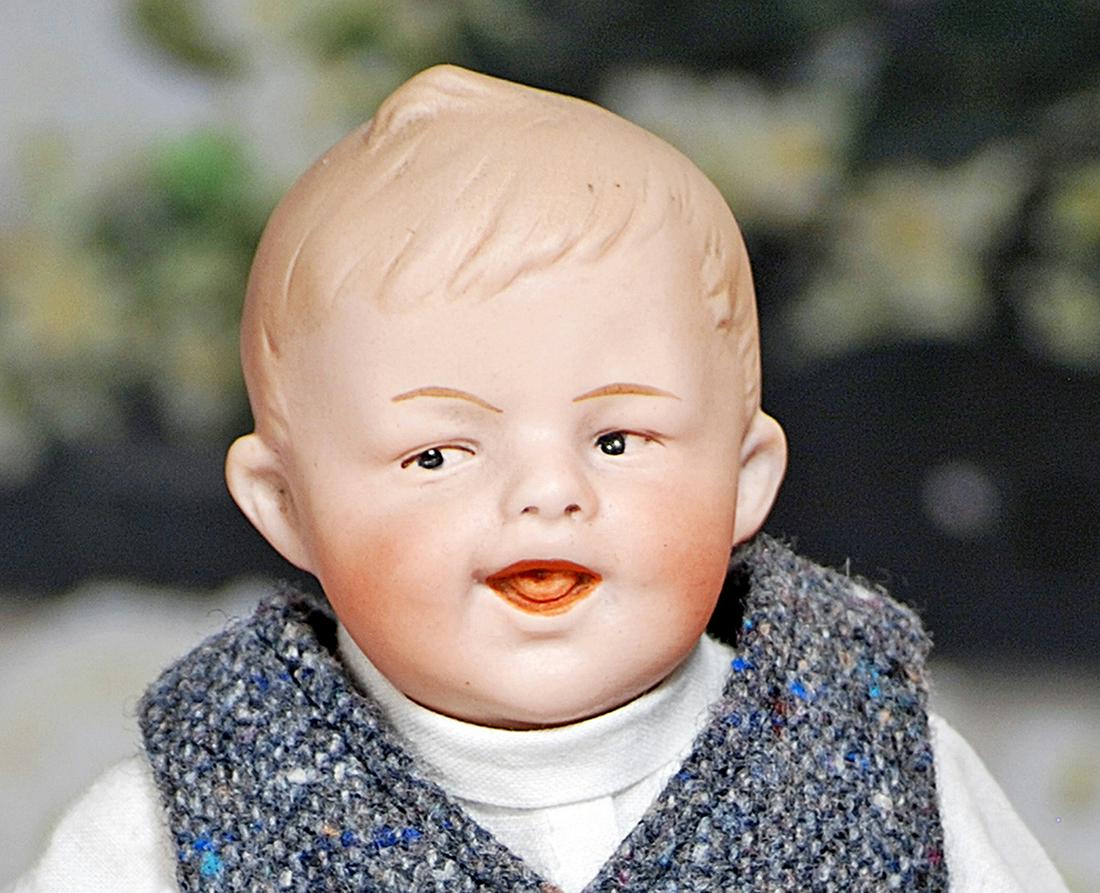 GEBRUDER HEUBACH BISQUE CHARACTER BOY (1 of 2)