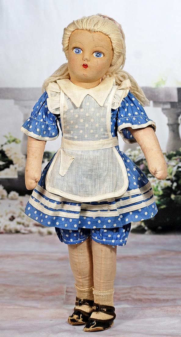 ALEXANDER EARLY CLOTH DOLL “ALICE IN WONDERLAND” (1 of 1)