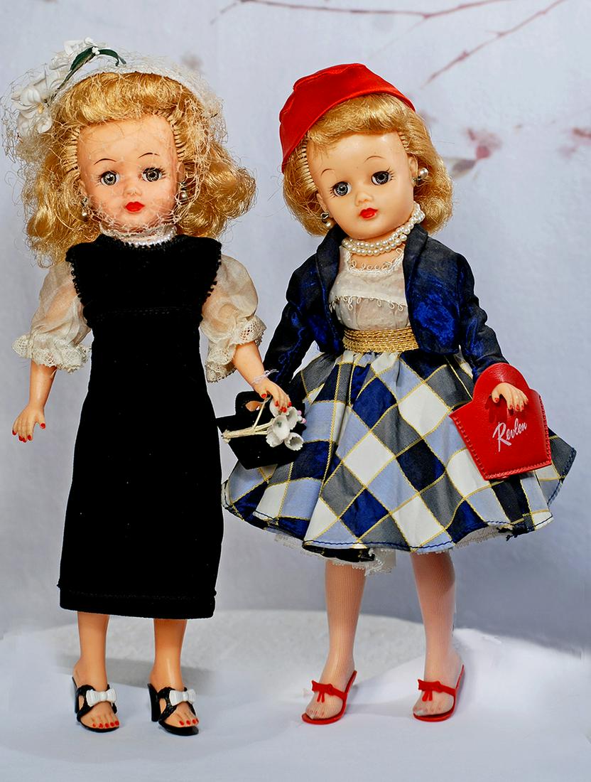 IDEAL LITTLE MISS REVLON IN BLACK SHEATH DRESS (1 of 1)