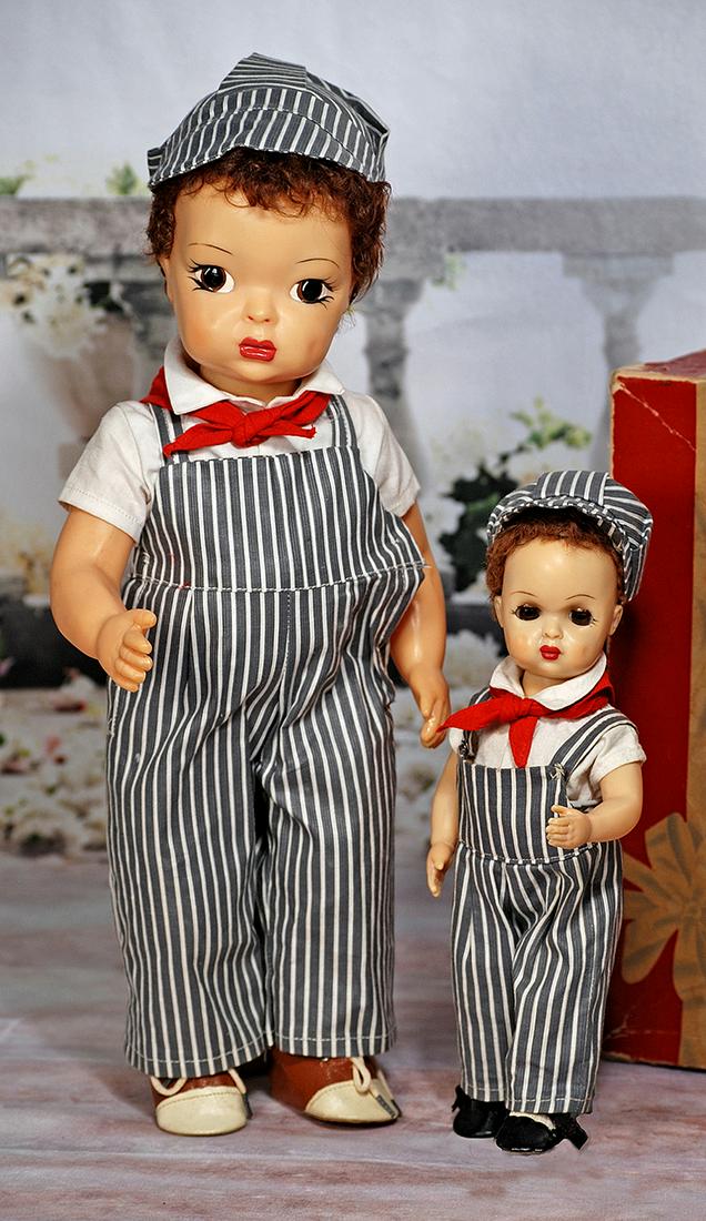 TINY TERRI LEE WALKER IN ENGINEER UNIFORM (1 of 2)