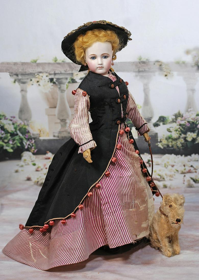 LOVELY EARLY PORTRAIT-FACE JUMEAU POUPEE (1 of 2)