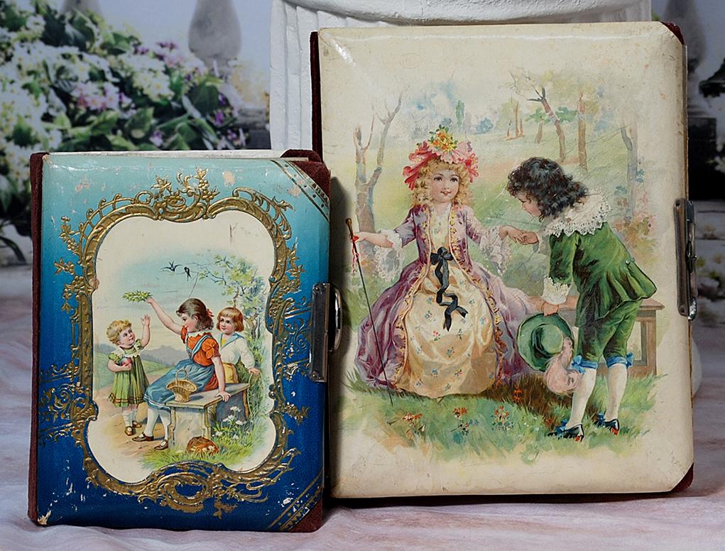 TWO VICTORIAN CELLULOID PHOTO ALBUMS (1 of 1)