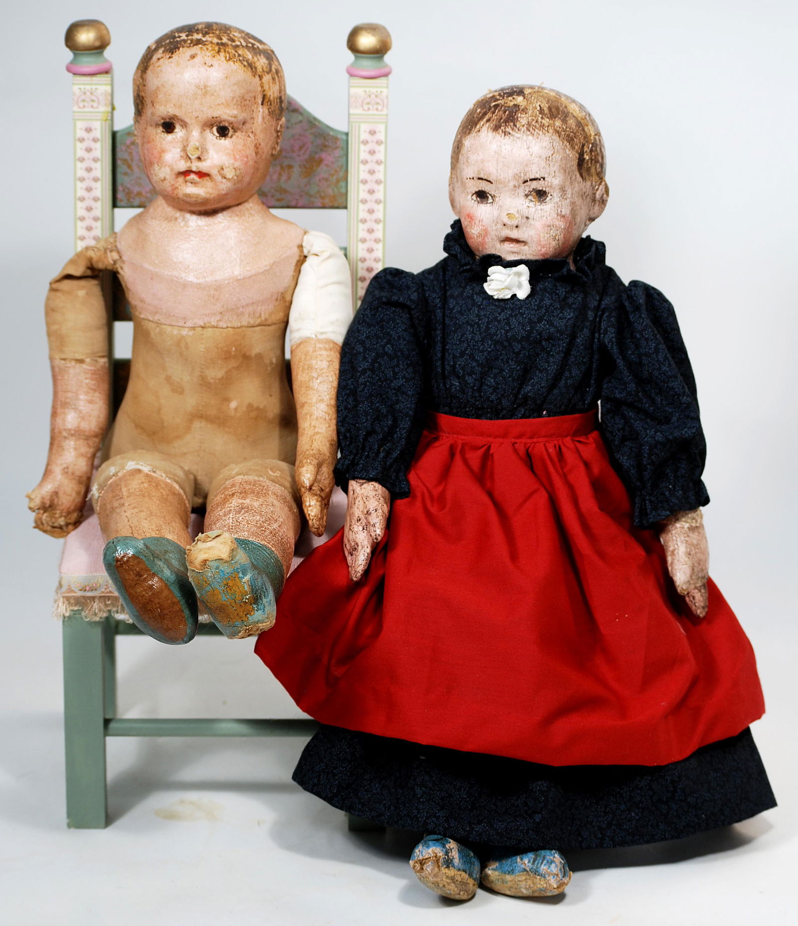 TWO ALABAMA BABY DOLLS IN WORN CONDITION (1 of 1)