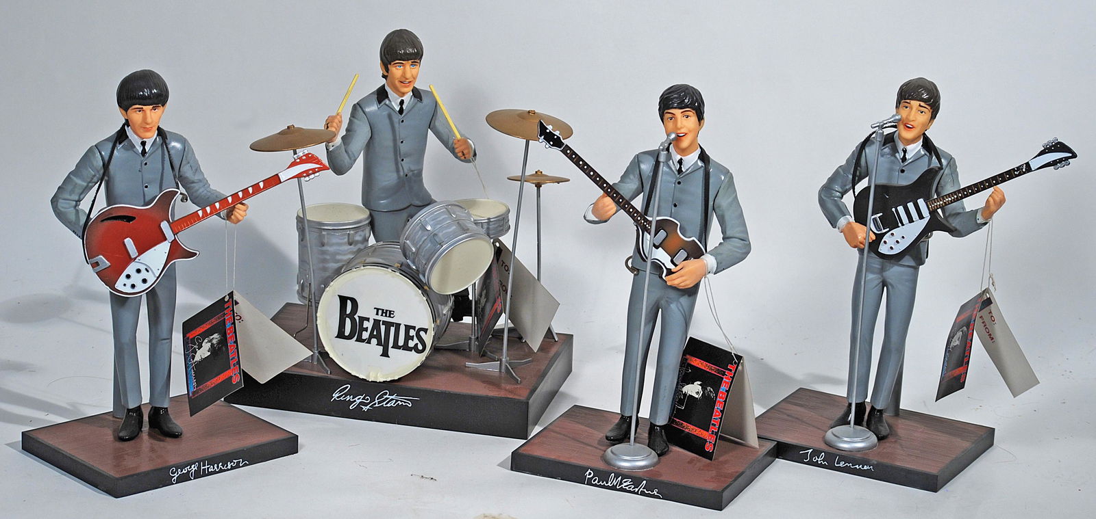 SET OF BEATLES DOLLS BY HAMILTON GIFTS (1 of 1)