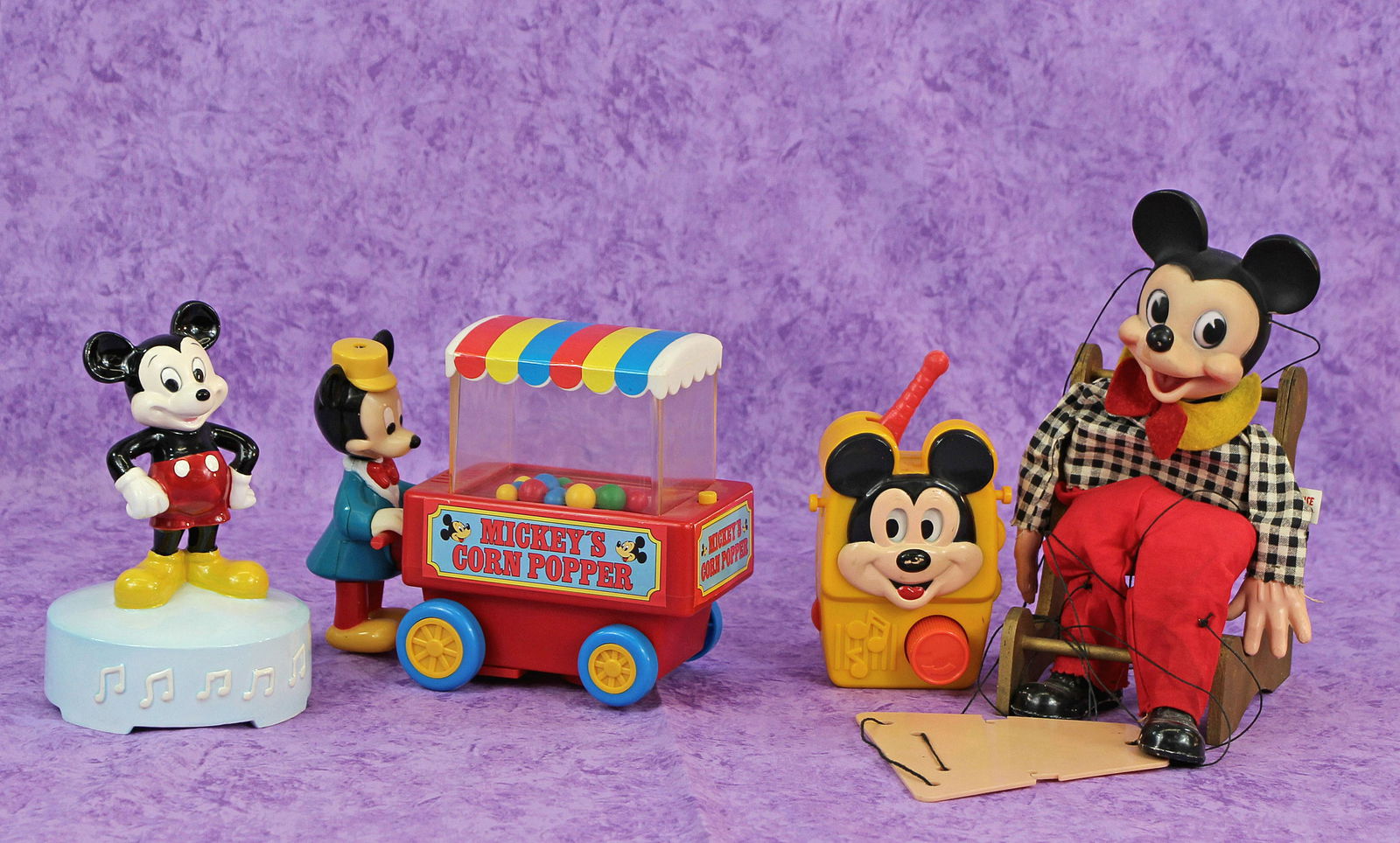 GUND MICKEY MOUSE MARIONETTE PUPPET & OTHER MICKEY (1 of 1)