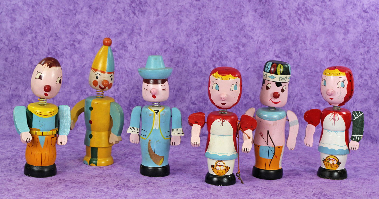 VINTAGE BOBBLEHEAD CHARACTERS BY NASCO, MASTERPIECES IN (1 of 1)