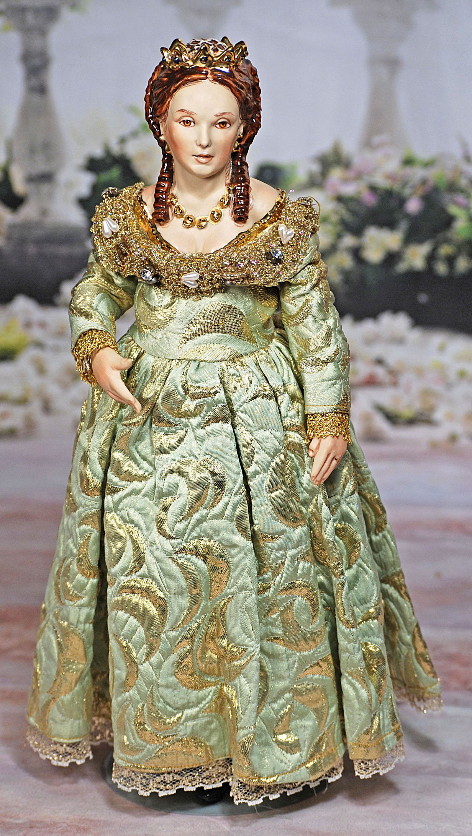 EMPRESS CARLOTTA PORTRAIT DOLL BY KATHY REDMOND (1 of 1)