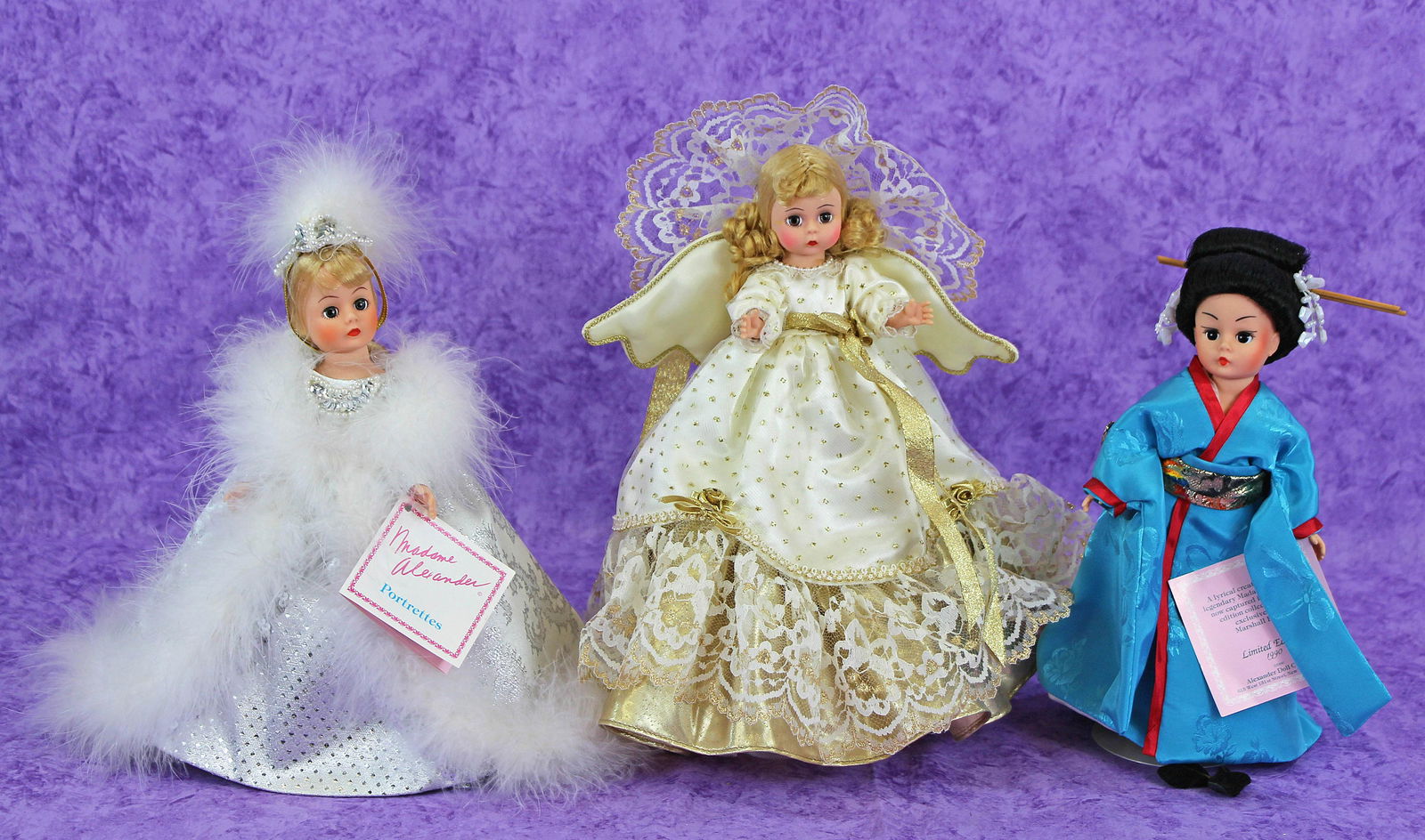 SEVEN ALEXANDER DOLLS (1 of 2)