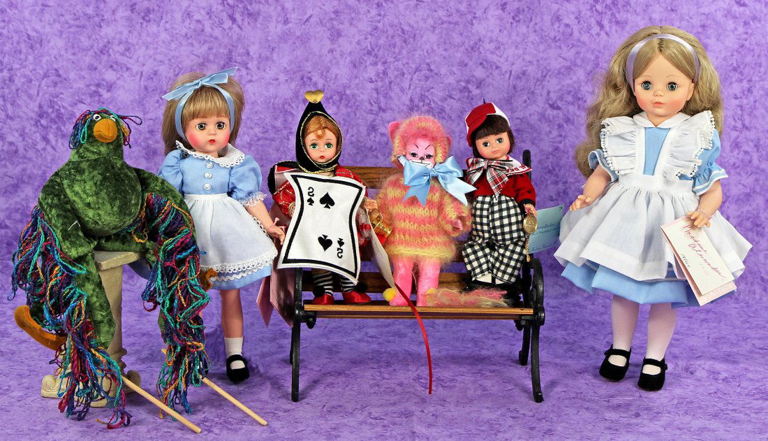 FOUR ALICE IN WONDERLAND ALEXANDER DOLLS & MORE (1 of 1)