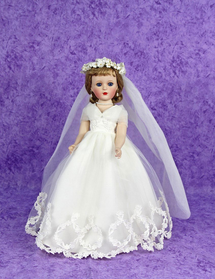 "THE 1947 ALEXANDER BRIDE DOLL" PRESENTED BY DANBURY MI (1 of 1)