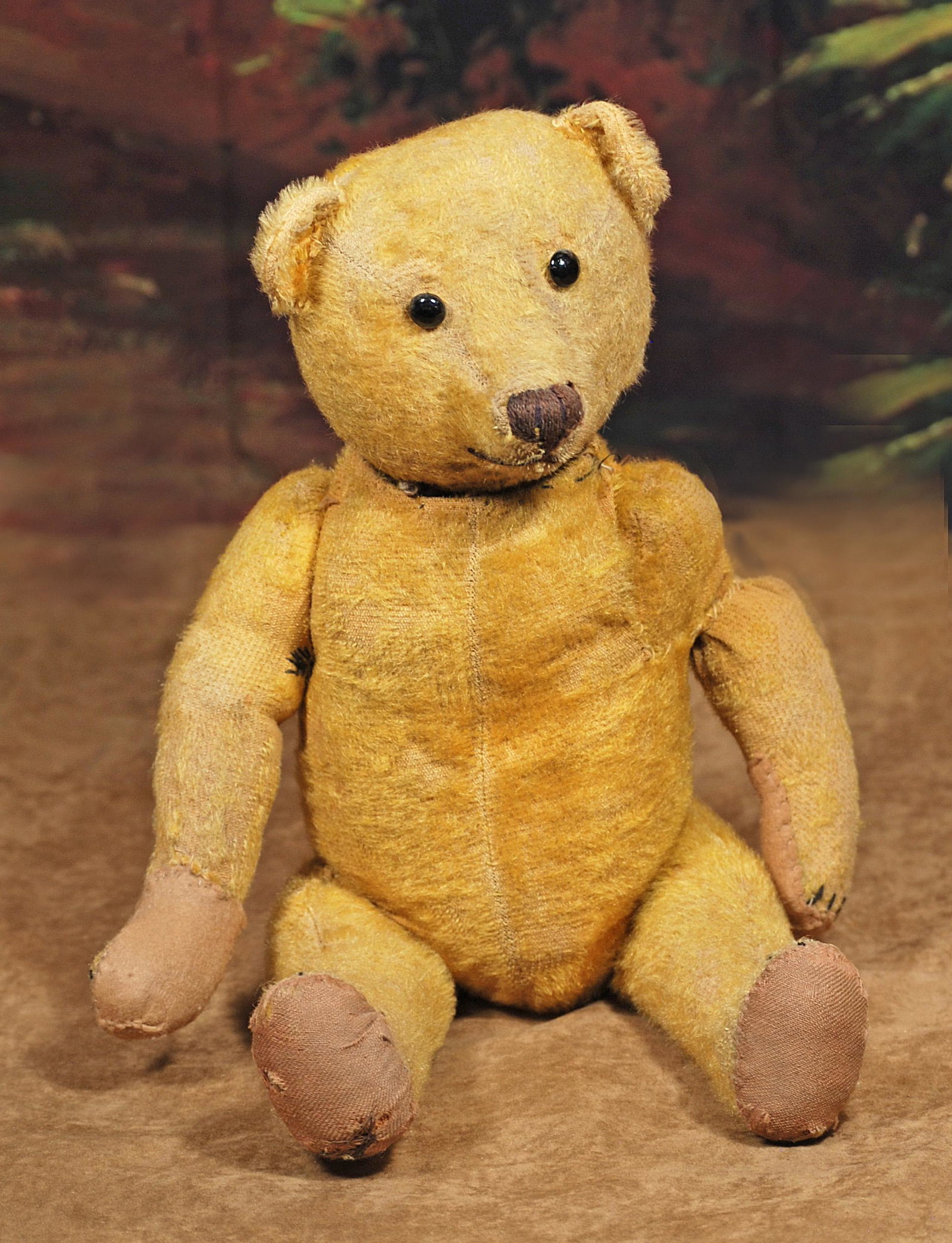 SHUCO 1920S YES/NO TEDDY BEAR (1 of 1)