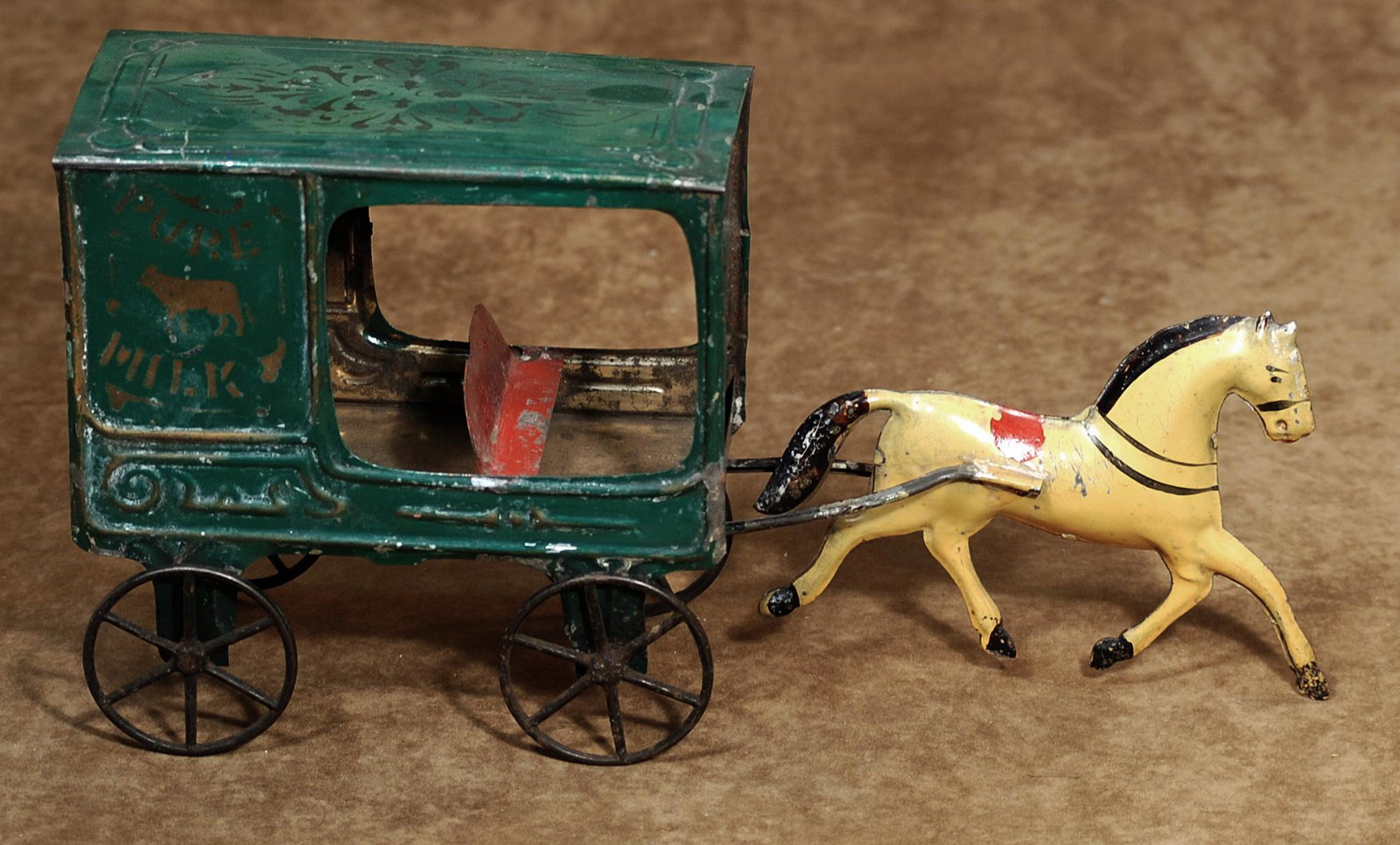 JAMES FALLOWS EARLY AMERICAN TIN MILK WAGON (1 of 2)