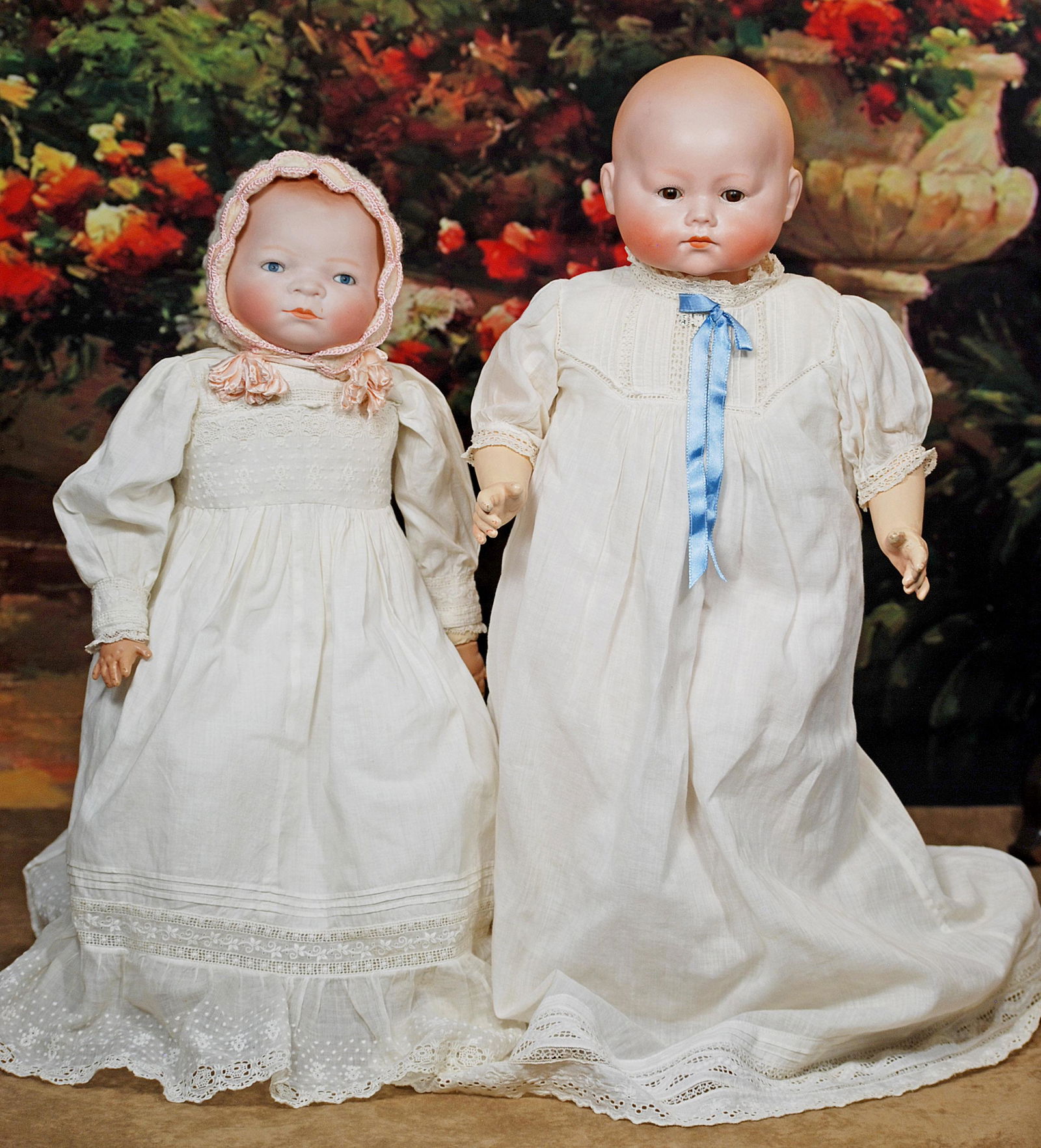 TWO GERMAN BISQUE BABIES (1 of 1)