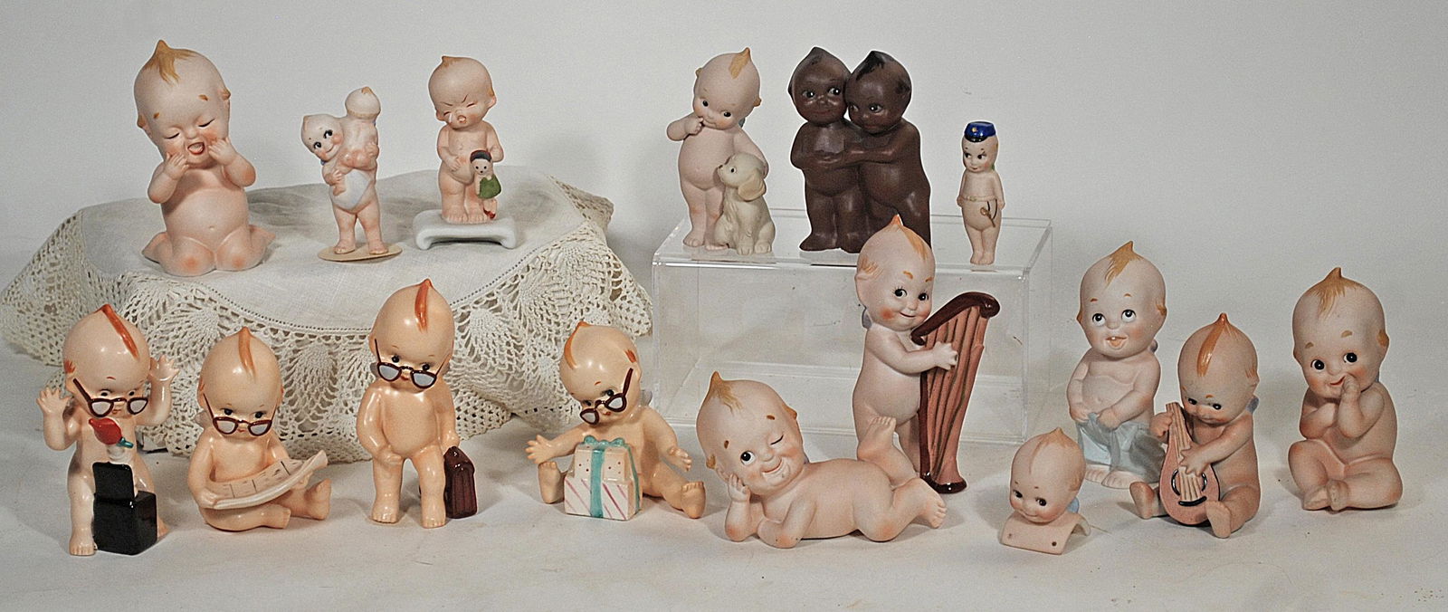 FIFTEEN CONTEMPORARY KEWPIE DOLLS (1 of 1)