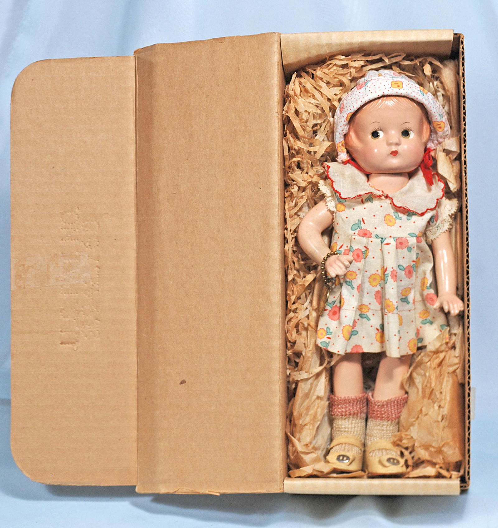 EFFANBEE COMPOSITION PATSYETTE IN ORIGINAL SHIPPING BOX (1 of 1)