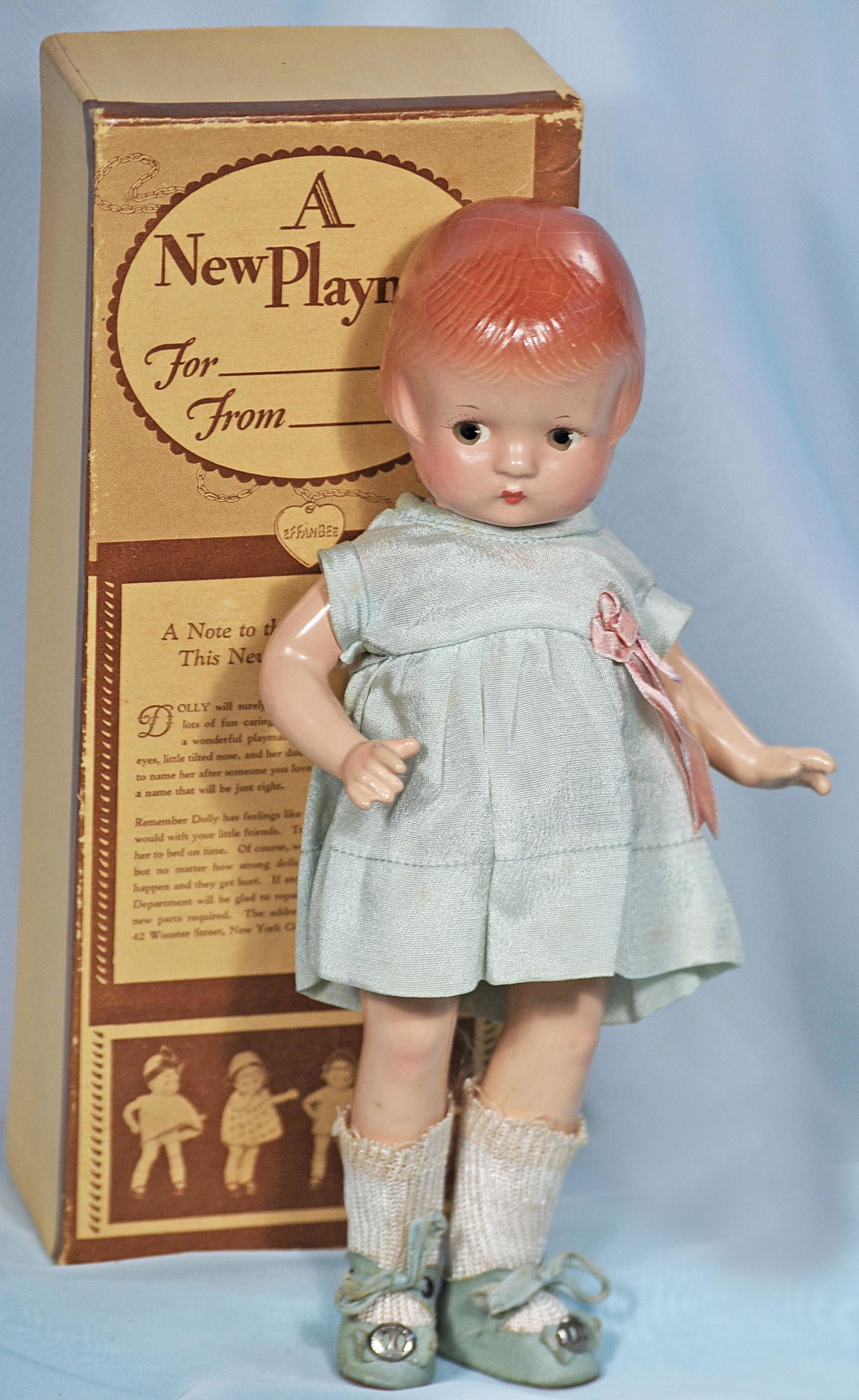 EFFANBEE COMPOSITION PATSYETTE IN ORIGINAL BOX (1 of 1)