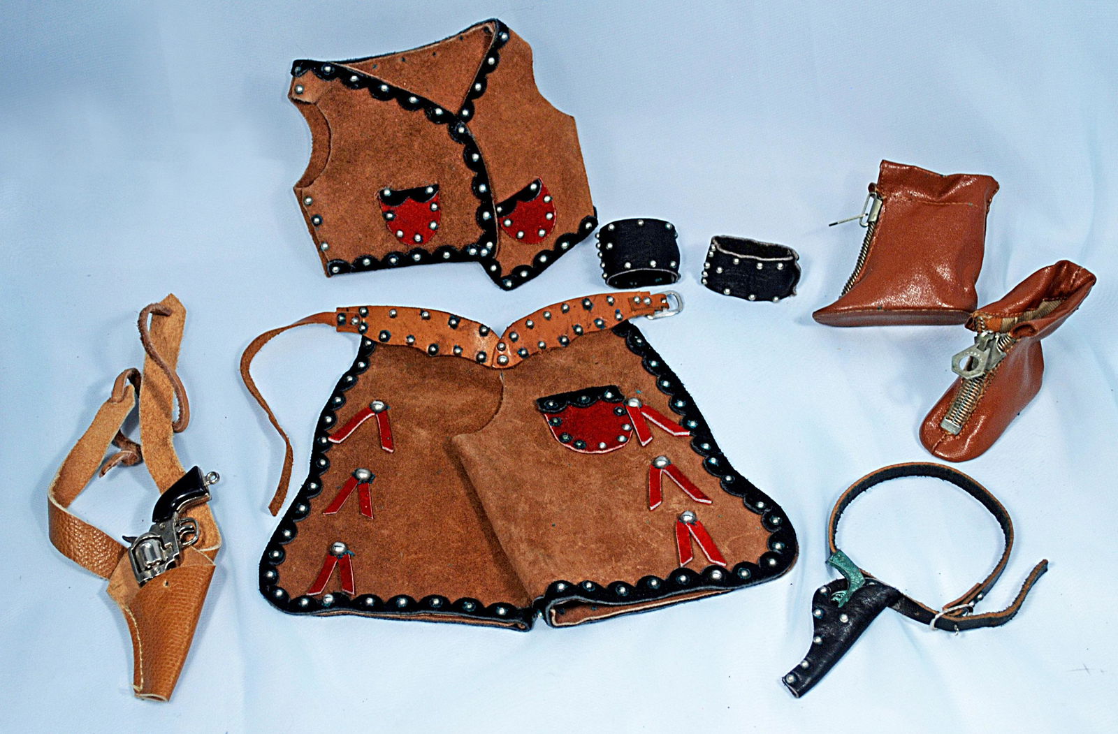 COWBOY COSTUME FOR SKIPPY DOLLS (1 of 1)